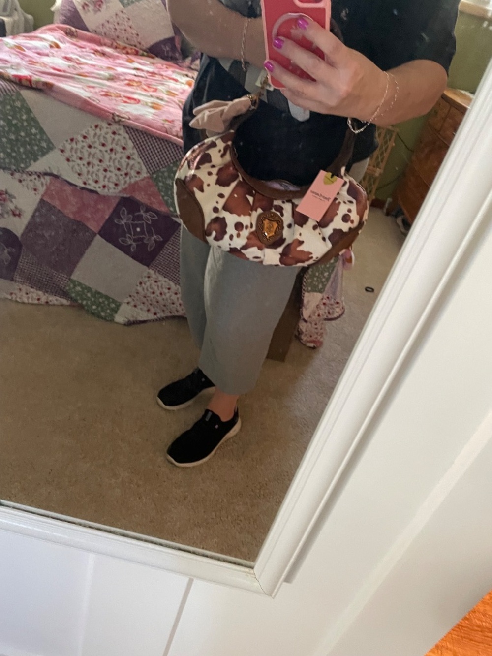 🔥🔥Juicy Couture cow print hobo/coho - Picture 9 of 9